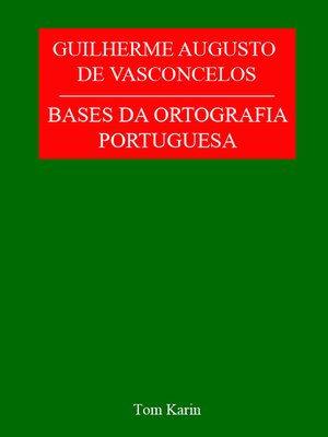 cover image of BASES DA ORTOGRAFIA PORTUGUESA
